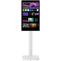 LG Monitor - 32U889SA-W - 80 cm (31.5"), 3840x2160, IPS, 5 ms, 60 Hz, USB-C (65W) x3, HDMI x2, Touchscreen, Rolling stand, White