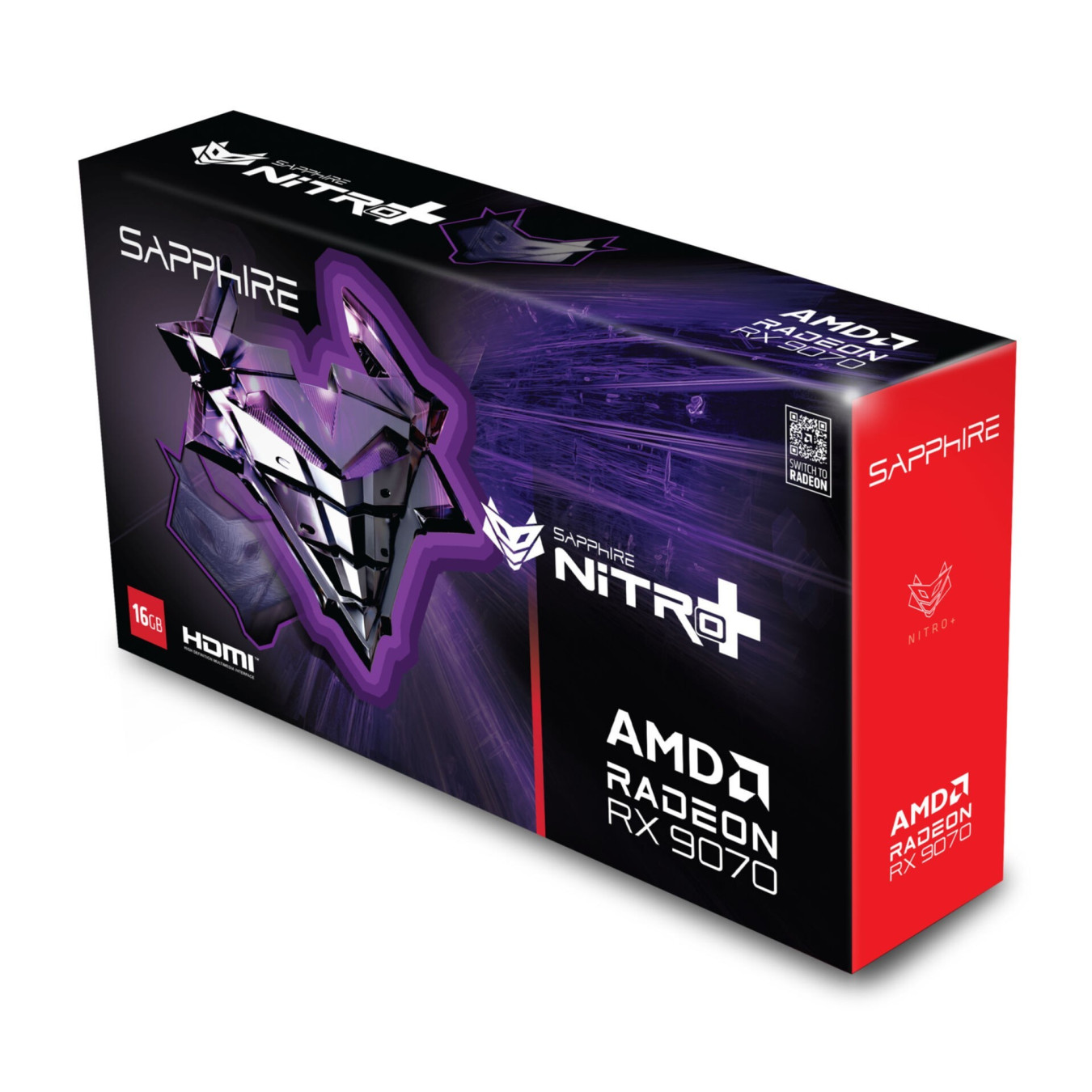 SAPPHIRE NITRO+ Radeon RX 9070 16GB GDDR6 – 2700 MHz Boost, PCIe 5.0 | Armenius Store