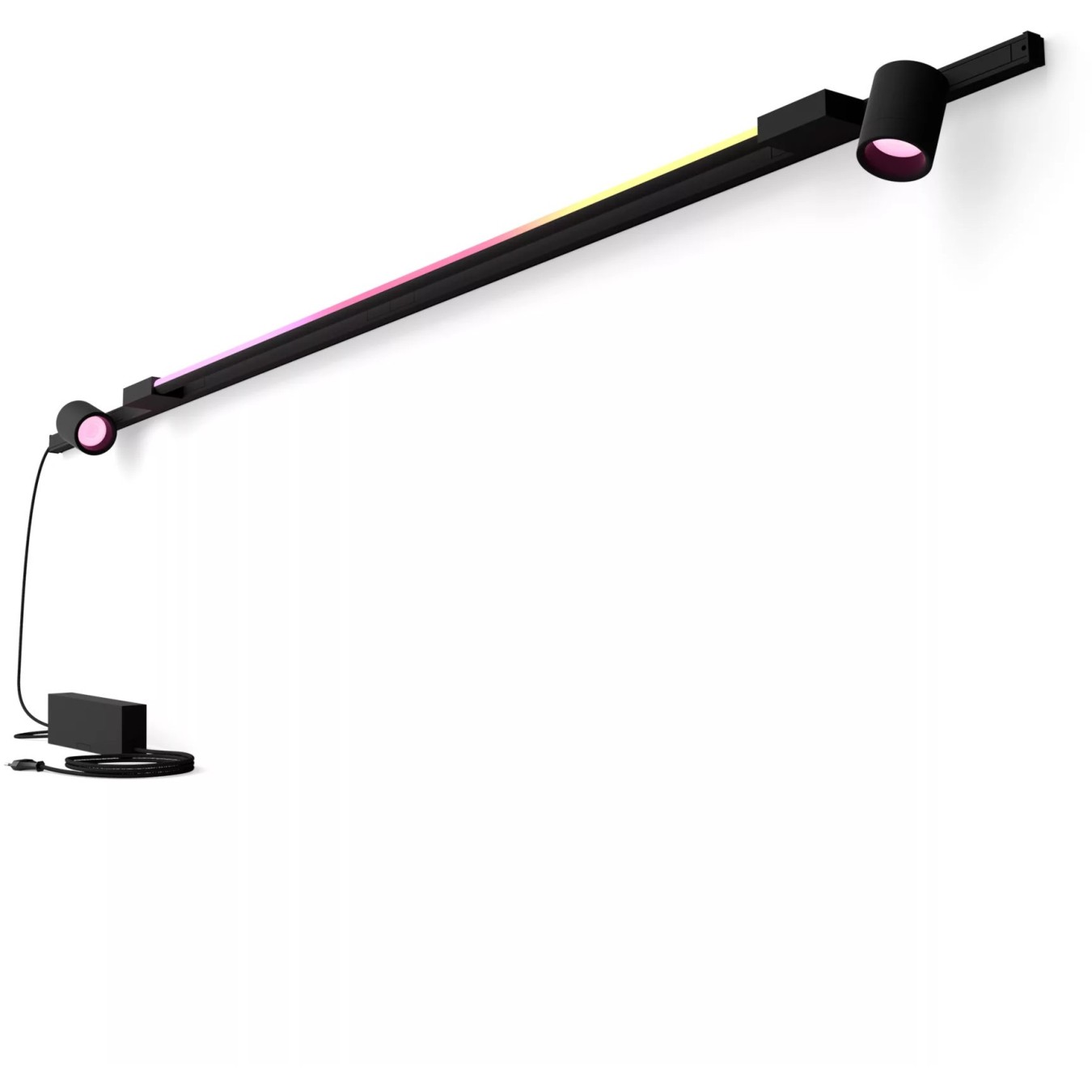 Philips Hue Perifo Base Set Wall Light - 2 Spots + Gradient Tube Black — Buy in Cyprus with Fast Delivery