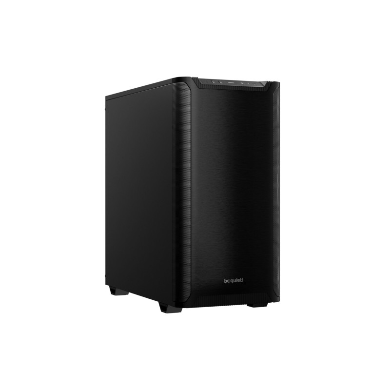 be quiet! Pure Base 501 - Mid Tower PC Case, Black, ATX/mATX/Mini-ITX, USB-C, 2x140mm Fans (Boxed)