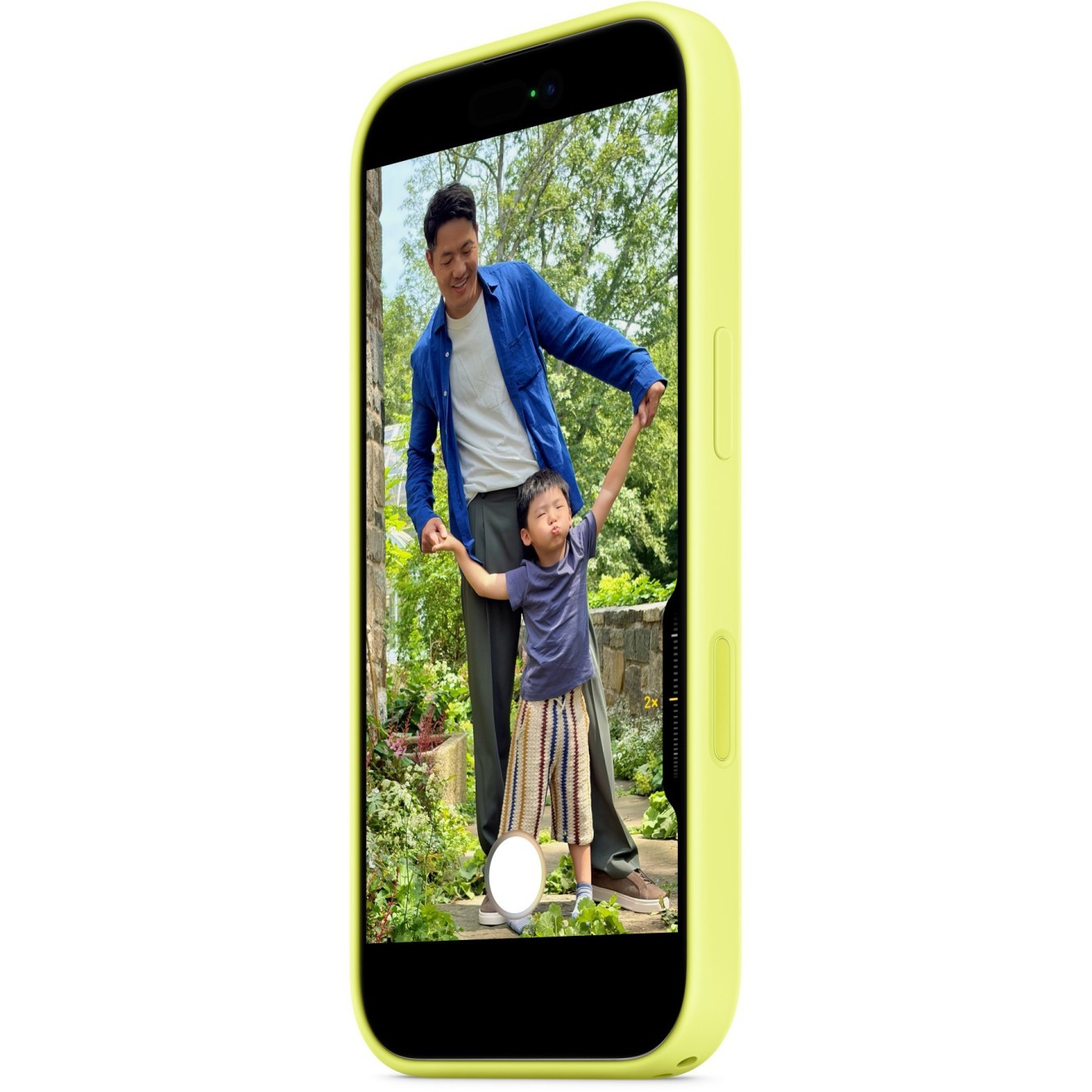 Silicone Case iPhone 17 with MagSafe - Neon Yellow — Buy in Cyprus with Fast Delivery