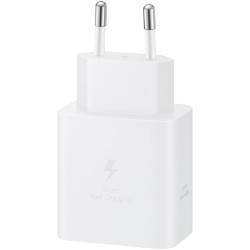 Buy Samsung Fast Charger - EP-T4511 - 45W Power with 5A Cable White in Cyprus, Nicosia, Limassol, Larnaka, Pafos