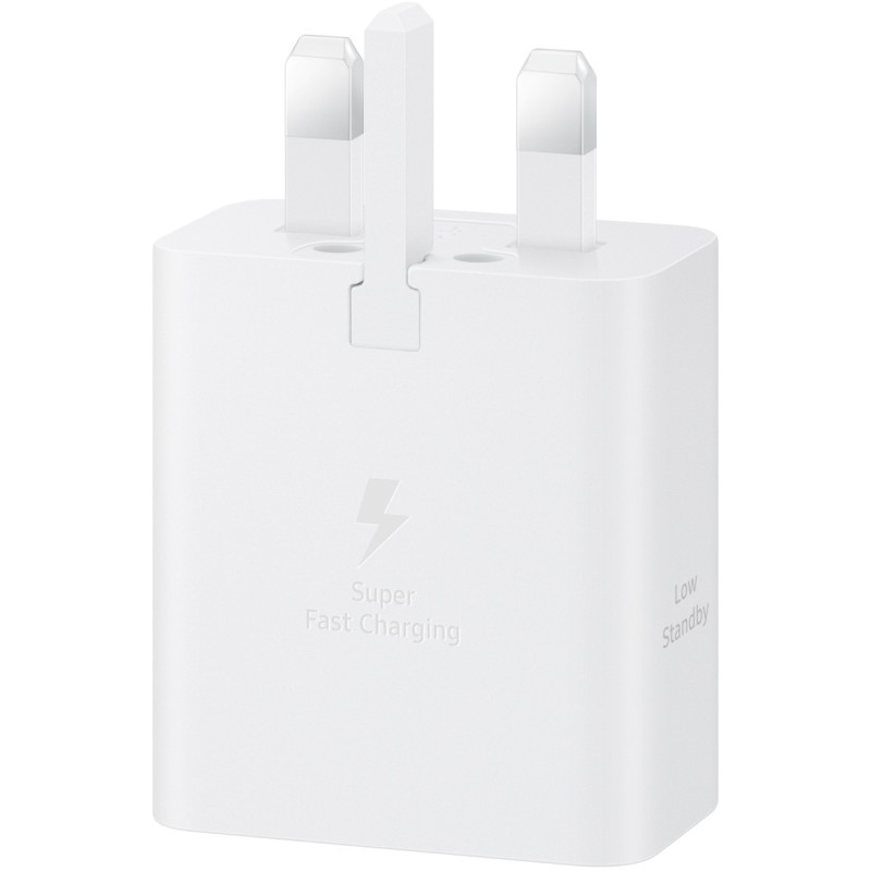 Buy Samsung Fast Charger - EP-T4511 - 45W Power with 5A Cable White in Cyprus, Nicosia, Limassol, Larnaka, Pafos