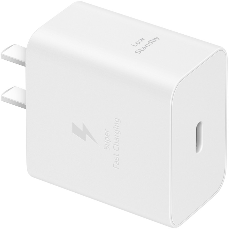 Buy Samsung Fast Charger - EP-T4511 - 45W Power with 5A Cable White in Cyprus, Nicosia, Limassol, Larnaka, Pafos