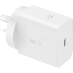 Buy Samsung Fast Charger - EP-T4511 - 45W Power with 5A Cable White in Cyprus, Nicosia, Limassol, Larnaka, Pafos