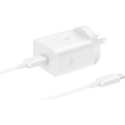Buy Samsung Fast Charger - EP-T4511 - 45W Power with 5A Cable White in Cyprus, Nicosia, Limassol, Larnaka, Pafos