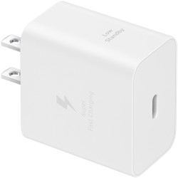Buy Samsung Fast Charger - EP-T4511 - 45W Power with 5A Cable White in Cyprus, Nicosia, Limassol, Larnaka, Pafos