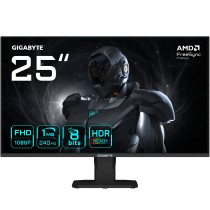 Gigabyte Gaming Monitor - GS25F2A - 62.2cm (24.5') FHD IPS Gaming Monitor 16:9 HDMI DP 240Hz 1ms HDR Sync