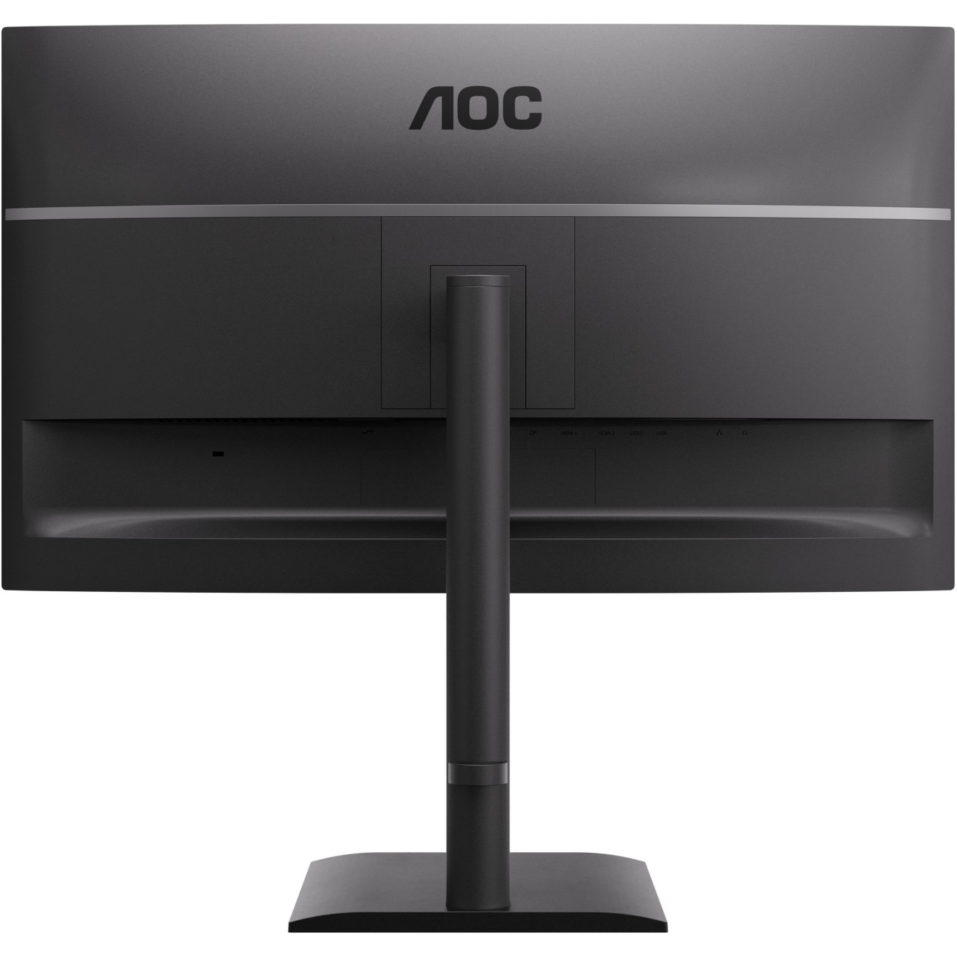 AOC Monitor - U27E4CV - 27 inch Ultra HD. Speakers. (3840x2160, 60 Hz, 2x HDMI 2.0, DisplayPort 1.4, USB-C (90W PD), RJ45)