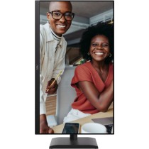 AOC Monitor - U27E4CV - 27 inch Ultra HD. Speakers. (3840x2160, 60 Hz, 2x HDMI 2.0, DisplayPort 1.4, USB-C (90W PD), RJ45)