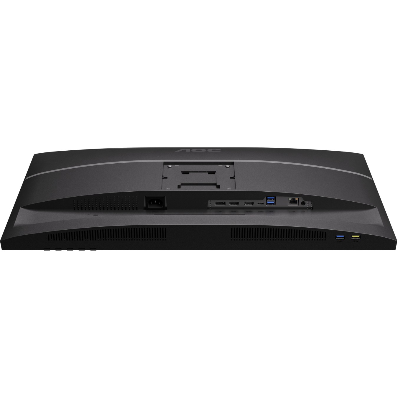 AOC Monitor - U27E4CV - 27 inch Ultra HD. Speakers. (3840x2160, 60 Hz, 2x HDMI 2.0, DisplayPort 1.4, USB-C (90W PD), RJ45)