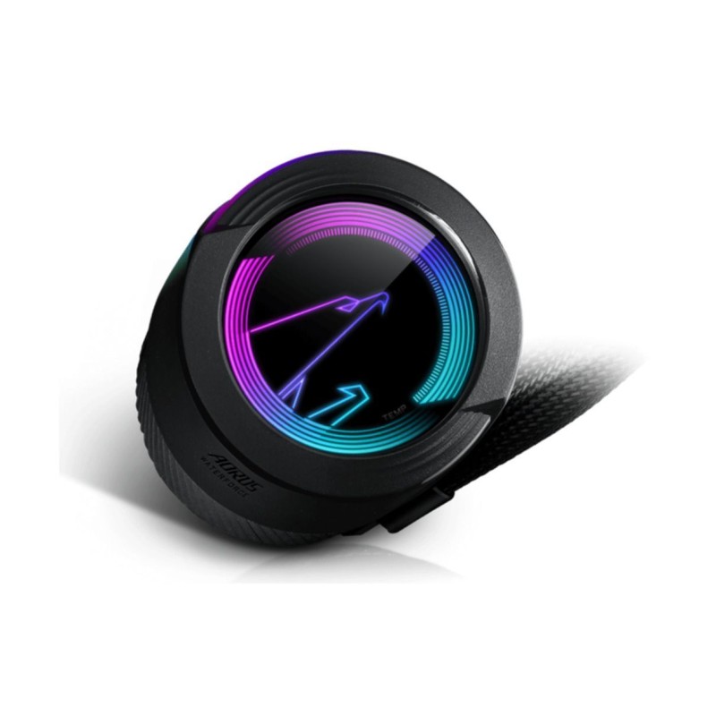 Buy Gigabyte AORUS WATERFORCE 240 - 240mm AIO Liquid CPU Cooler, ARGB Pump Displ... in Cyprus, Nicosia, Limassol, Larnaka, Pafos