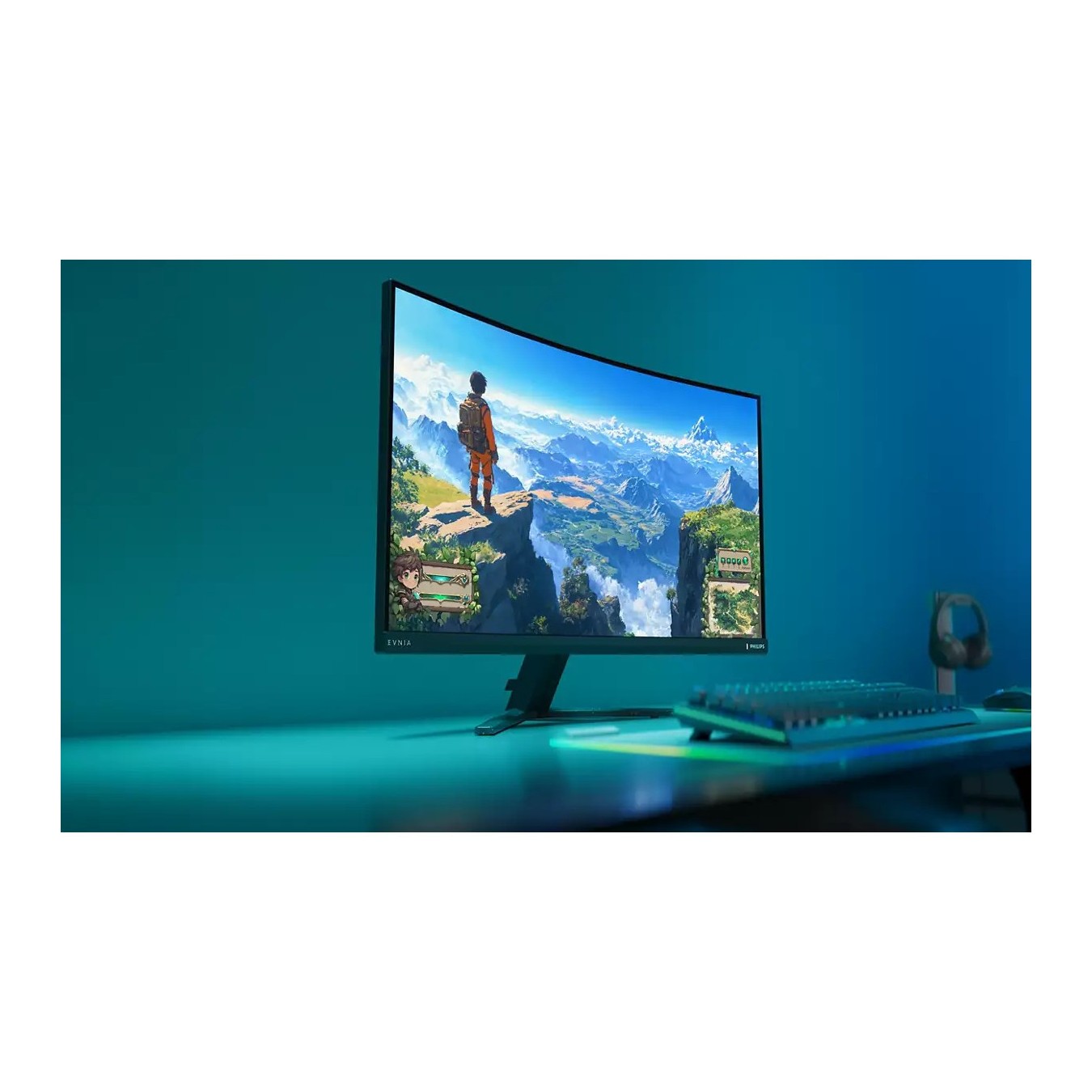 Philips 80.0cm (31.5') - 32M2C5500W - 16:09 2xHDMI+DP+USB Cu.Li. — Buy in Cyprus with Fast Delivery