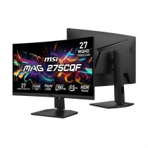 MSI MAG - 275CQF - 68.58cm 27' (2560x1440) E18 16:9 Curved RapidVA 0.5ms 180Hz 2xHDMI DisplayPort HDR Ready Black