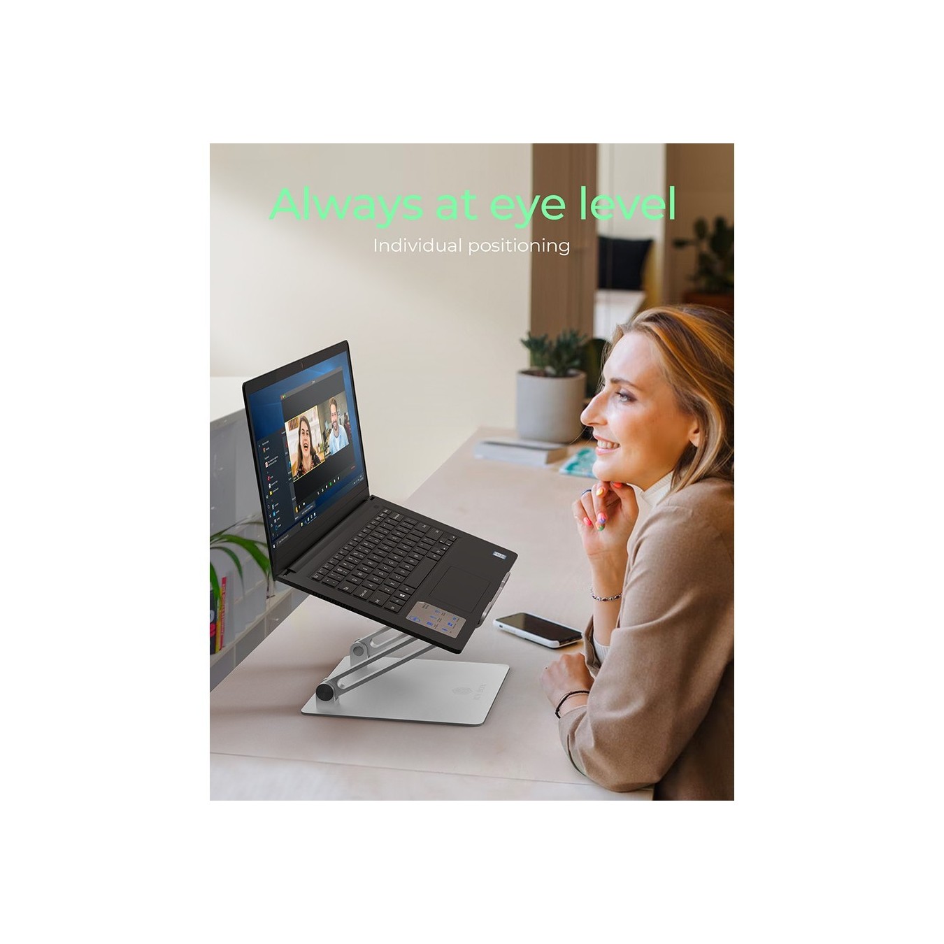 ICY BOX Notebook Stand - IB-NH300 - Notebook Stand up to 17 inches — Buy in Cyprus with Fast Delivery