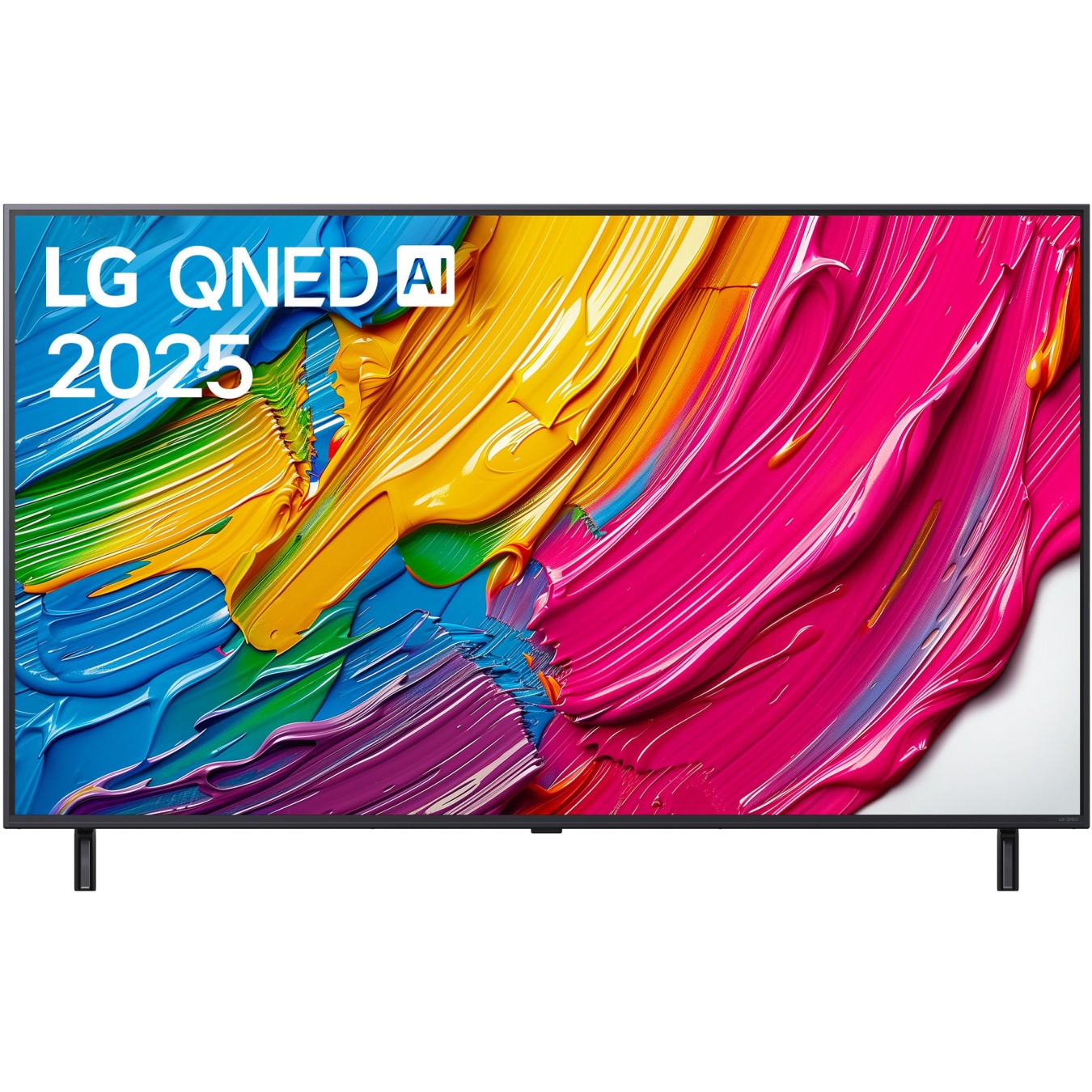 LG 139.7cm 55' (3840×2160) QNED 4K 60 Hz a7 Gen8 HDMI×3 USB×2 LAN WiFi webOS25 Black - 55QNED80A6A - 16:9
