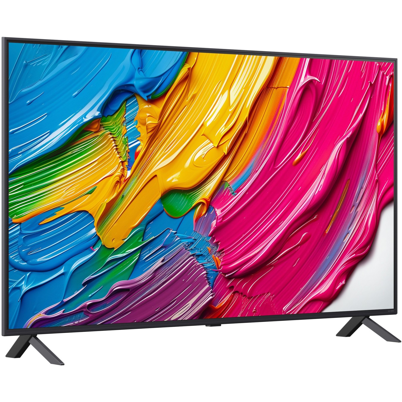 LG 139.7cm 55' (3840×2160) QNED 4K 60 Hz a7 Gen8 HDMI×3 USB×2 LAN WiFi webOS25 Black - 55QNED80A6A - 16:9