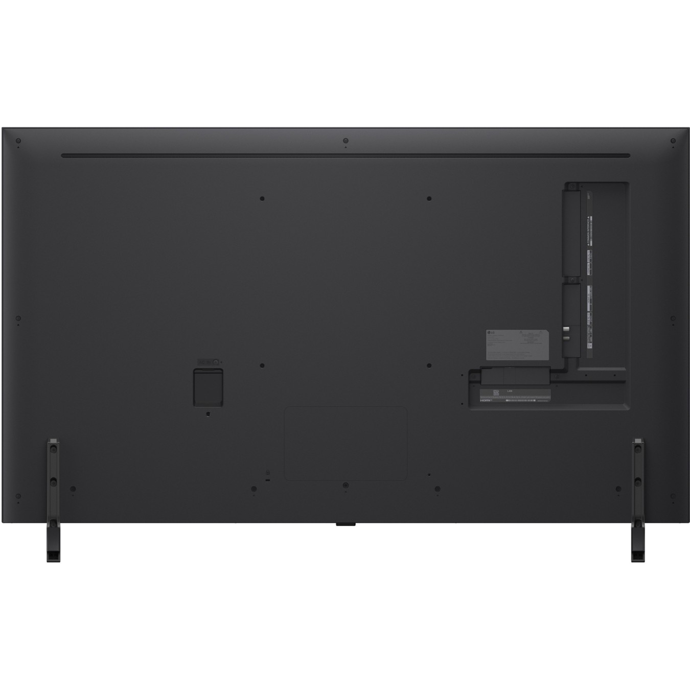 LG 139.7cm 55' (3840×2160) QNED 4K 60 Hz a7 Gen8 HDMI×3 USB×2 LAN WiFi webOS25 Black - 55QNED80A6A - 16:9