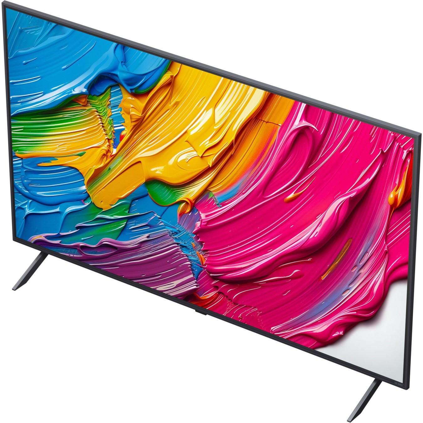 LG 139.7cm 55' (3840×2160) QNED 4K 60 Hz a7 Gen8 HDMI×3 USB×2 LAN WiFi webOS25 Black - 55QNED80A6A - 16:9