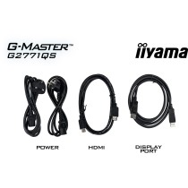 IIYAMA Monitor - G2771QS-B1 - 68.6cm (27') 16:9 2xHDMI+DP IPS Black — Buy in Cyprus with Fast Delivery