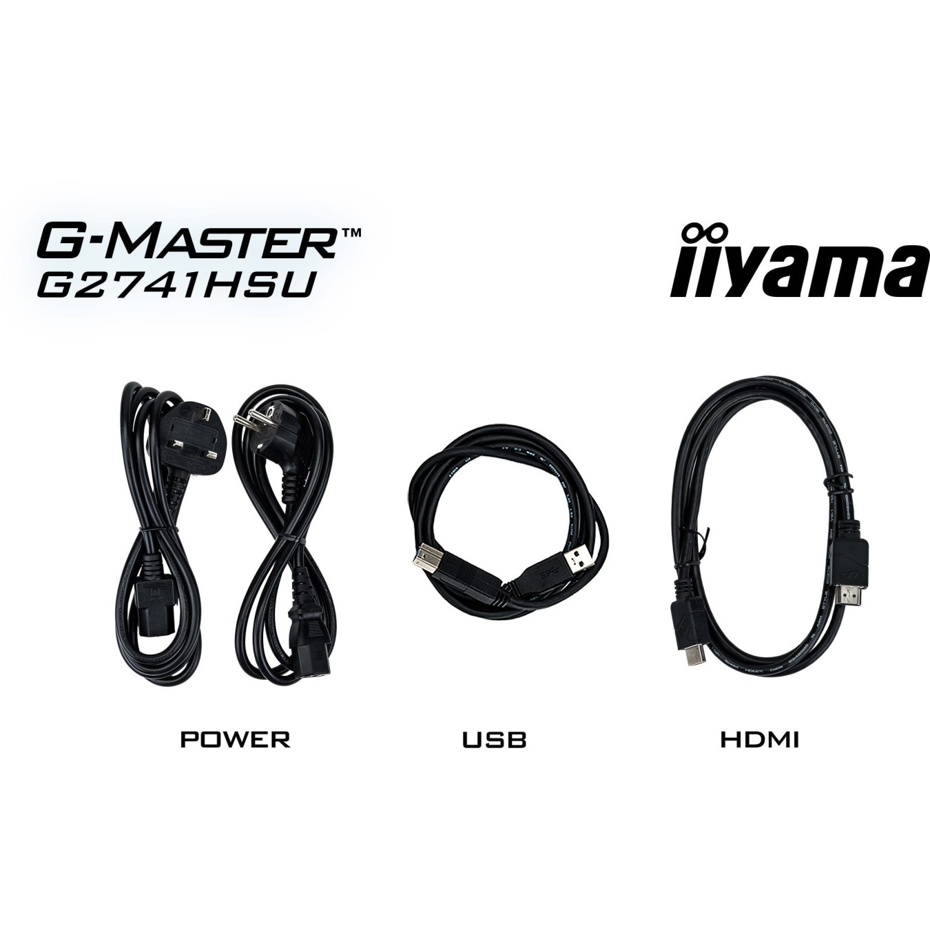 iiyama G-Master - G2741HSU-B1 - 68.6 cm (27?) (1920×1080) 16:9 IPS 1 ms (MPRT) 144 Hz HDMI DisplayPort VESA 100×100 Black