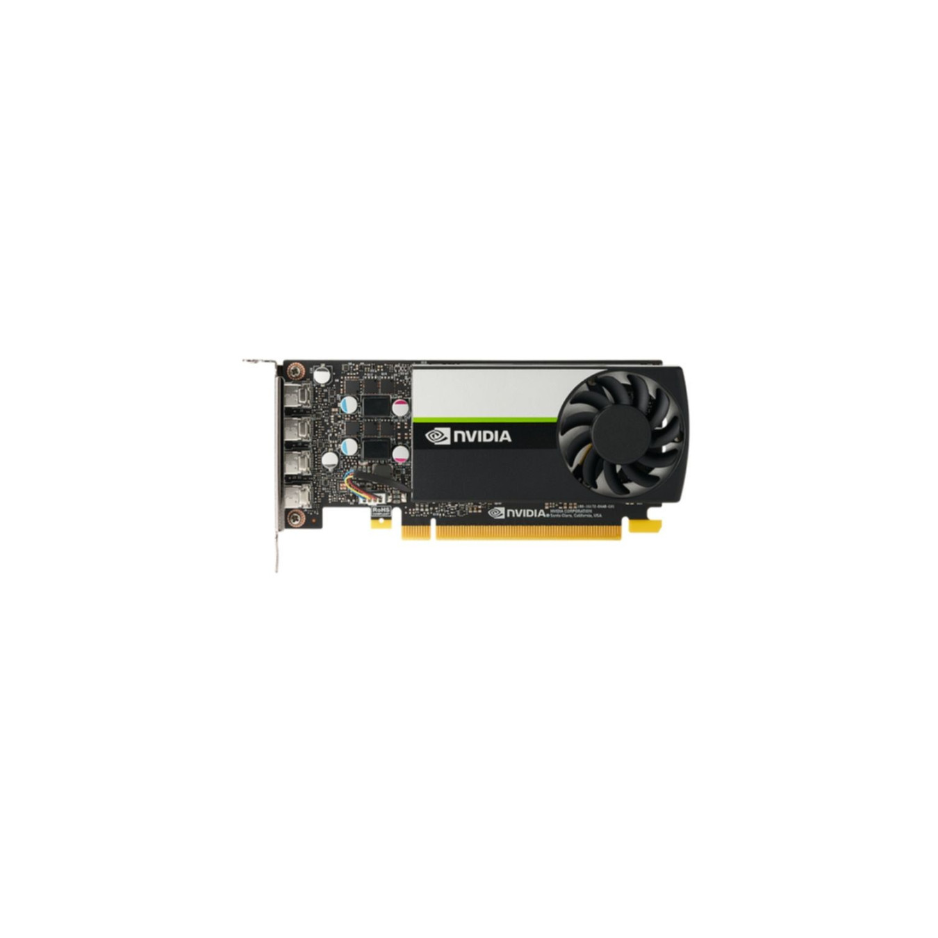 PNY Quadro T1000 - VCNT1000-SB - 4GB GDDR6, Low-Profile, 4x Mini DisplayPort — Buy in Cyprus with Fast Delivery