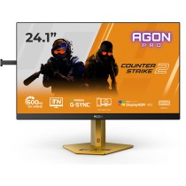 AOC Agon Pro - CS24A - 24 inch Full HD Gaming, 610 Hz, 0.5 ms GTG, G-SYNC, HDR400, 1920x1080, 2x HDMI 2.1, DP 1.4, USB Hub