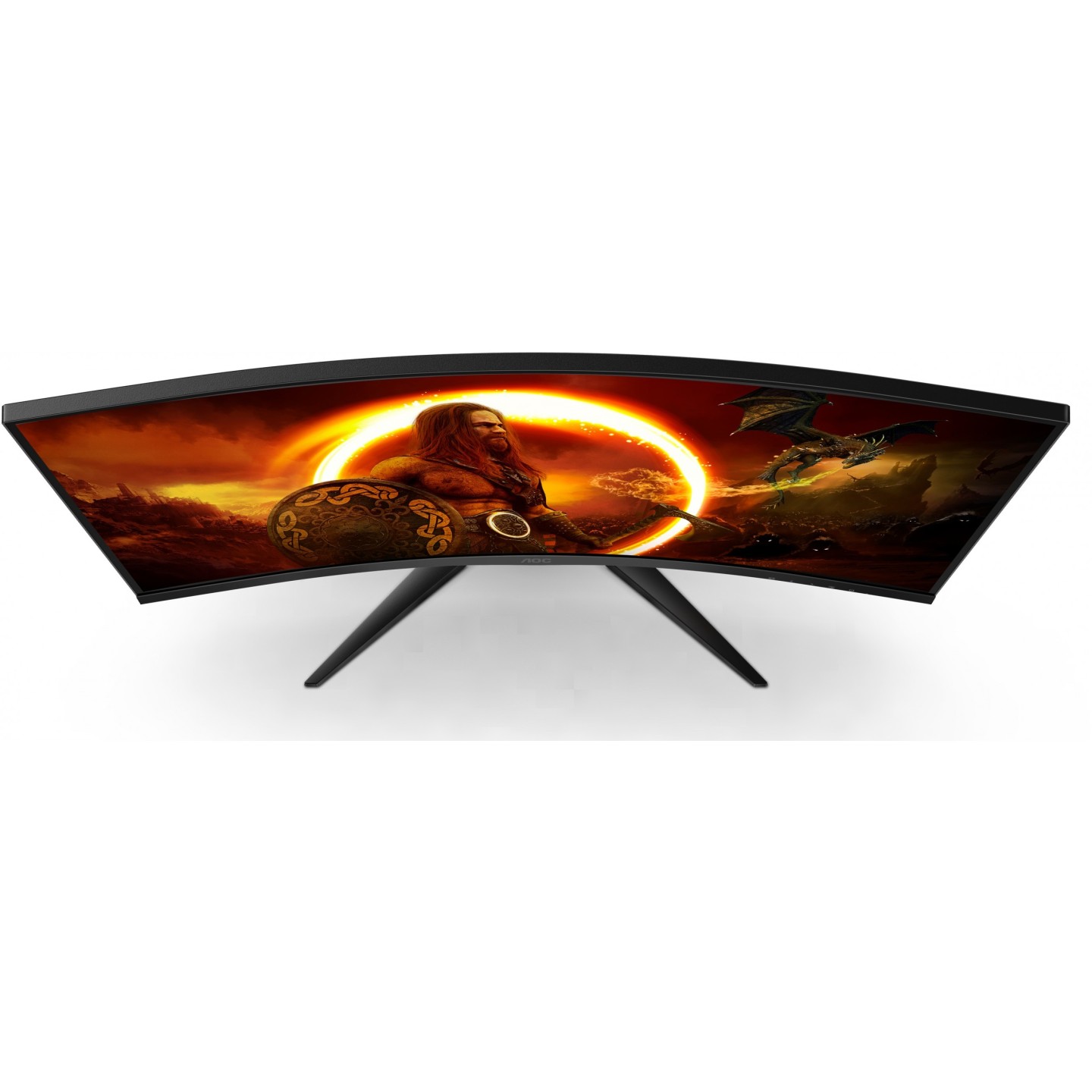 AOC C32G2ZE 31.5" 1080p VA Curved 240Hz 0.5ms FreeSync Premium Gaming Monitor (Boxed) — Buy in Cyprus with Fast Delivery