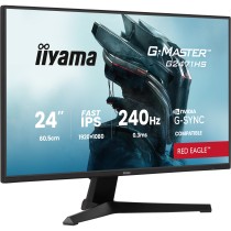 iiyama G-MASTER - G2471HS-B1 - 60.5 cm (23.8") 1920×1080 FHD 16:9 Fast IPS 0.3 ms (MPRT) 240 Hz HDMI 2.0 ×2 DisplayPort 1...