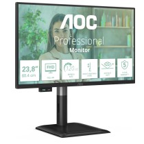 AOC Monitor - 24P4U - 60.5 cm (23.8") 16:9 HDMI+DP+DVI+USB IPS Lift Black — Buy in Cyprus with Fast Delivery