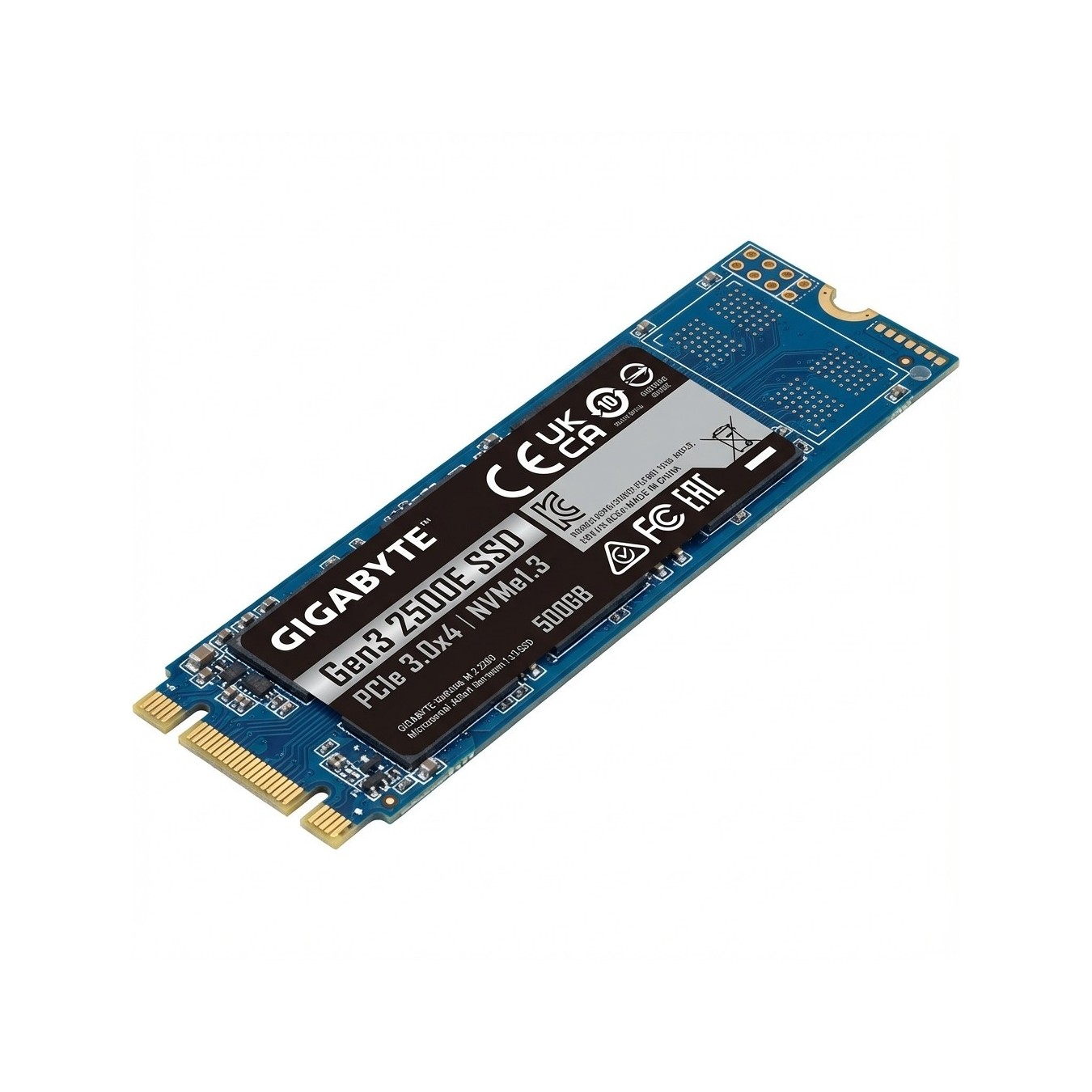 GIGABYTE Gen3 M.2 SSD 500GB - 2500E - M.2 2280 PCIe 3.0x4 NVMe1.3 — Buy in Cyprus with Fast Delivery