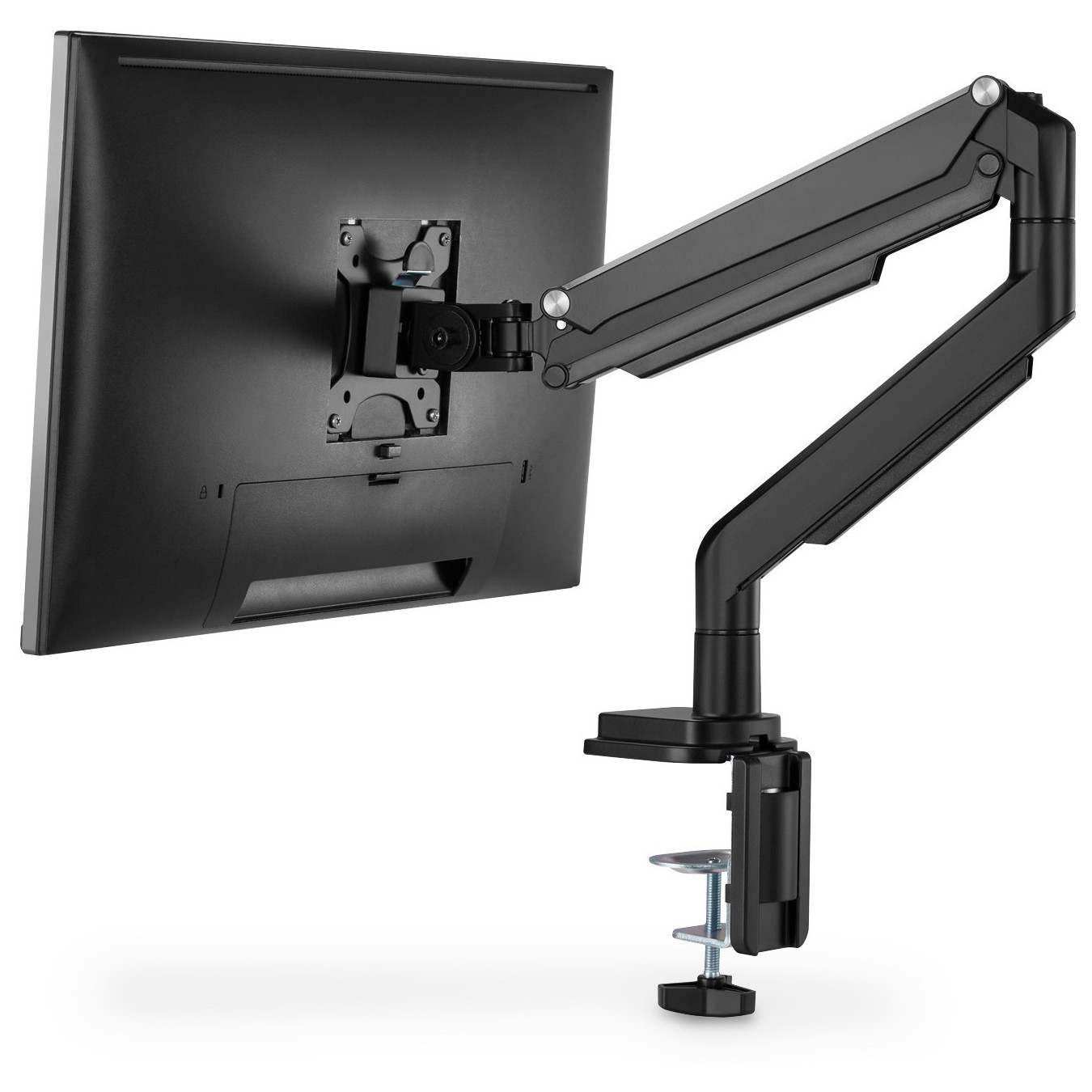DIGITUS Desk Monitor Mount - DA-90394 - 1 Monitor, 15-32", 9 kg, Black, Gas Spring — Buy in Cyprus with Fast Delivery