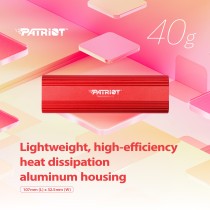 Patriot Transporter Lite - 4TB, Red — Buy in Cyprus with Fast Delivery