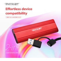 Patriot Transporter Lite - 4TB, Red — Buy in Cyprus with Fast Delivery