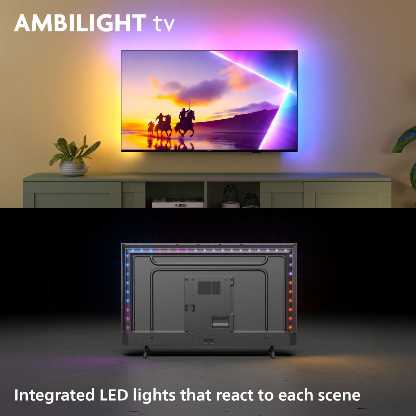 Philips Ambilight TV - 85PUS8500 - 12 215cm 85' 4K Ambilight TV — Buy in Cyprus with Fast Delivery