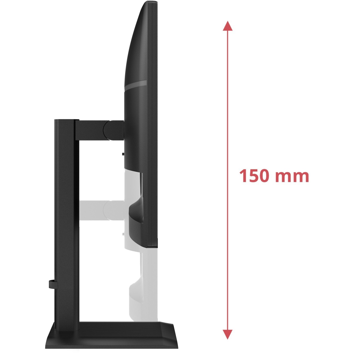 AOC 68.6cm (27') - 27E4CV - 16:09 HDMI+DP+USB-C lift Black — Buy in Cyprus with Fast Delivery