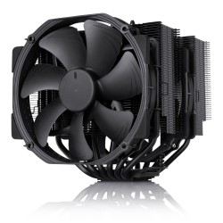Noctua NH-D15 chromax.black Dual 140mm PWM CPU Cooler - Black (Boxed) — Buy in Cyprus with Fast Delivery