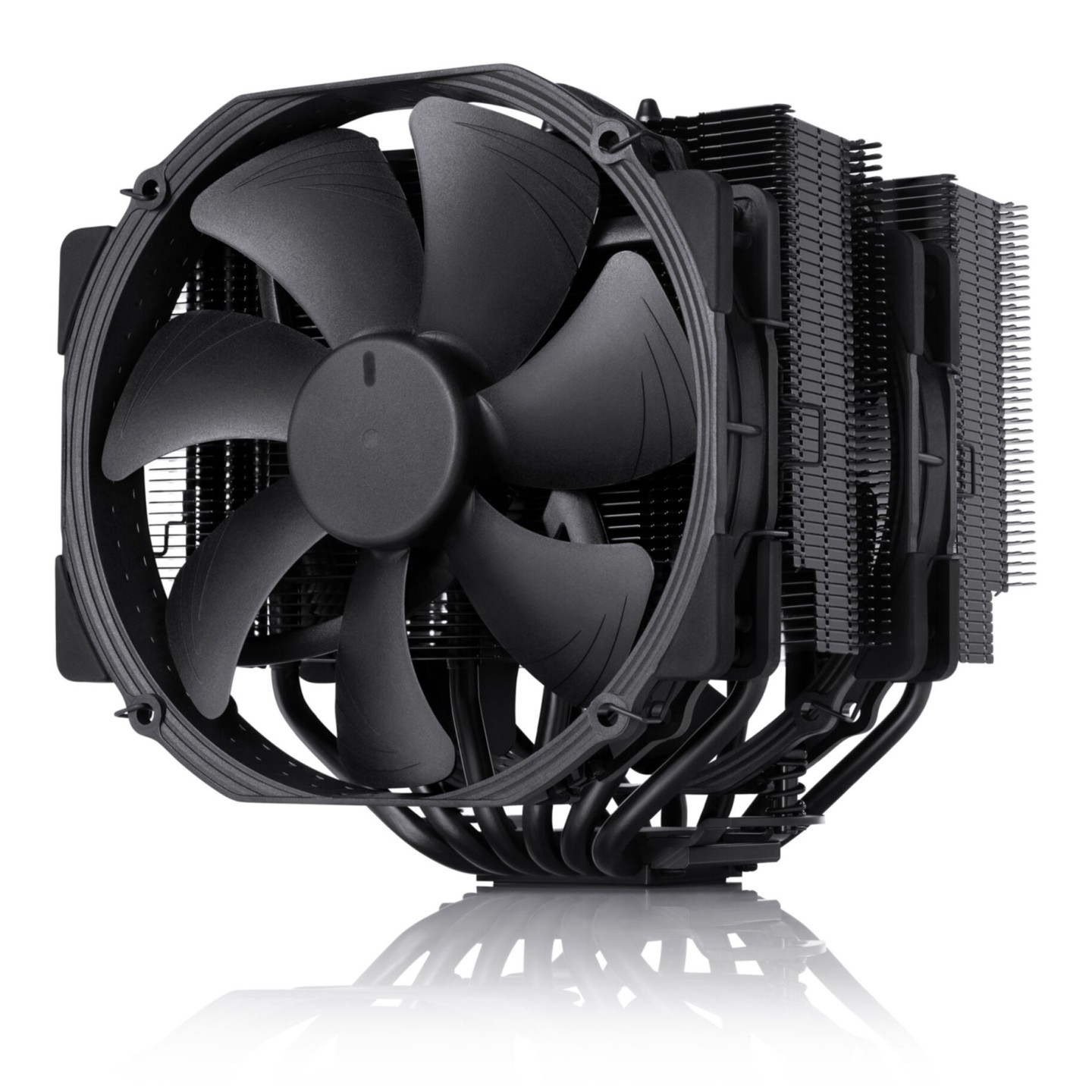 Noctua NH-D15 chromax.black Dual 140mm PWM CPU Cooler - Black (Boxed) — Buy in Cyprus with Fast Delivery