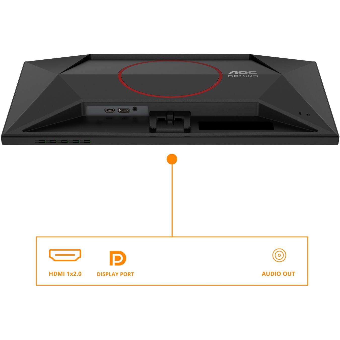 AOC Monitor - 24G42E - 61cm 24' (1920x1080) Gaming 16:09 HDMI+DP Black Grey — Buy in Cyprus with Fast Delivery