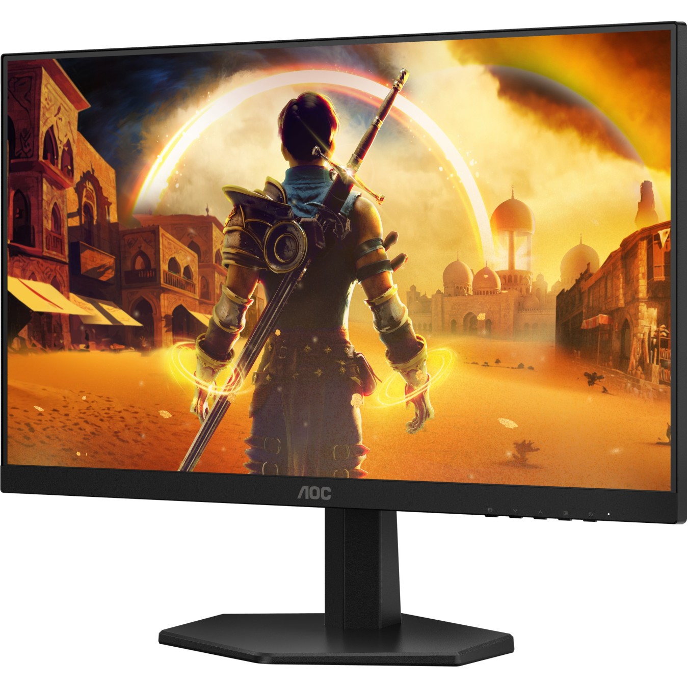AOC Monitor - 24G42E - 61cm 24' (1920x1080) Gaming 16:09 HDMI+DP Black Grey — Buy in Cyprus with Fast Delivery