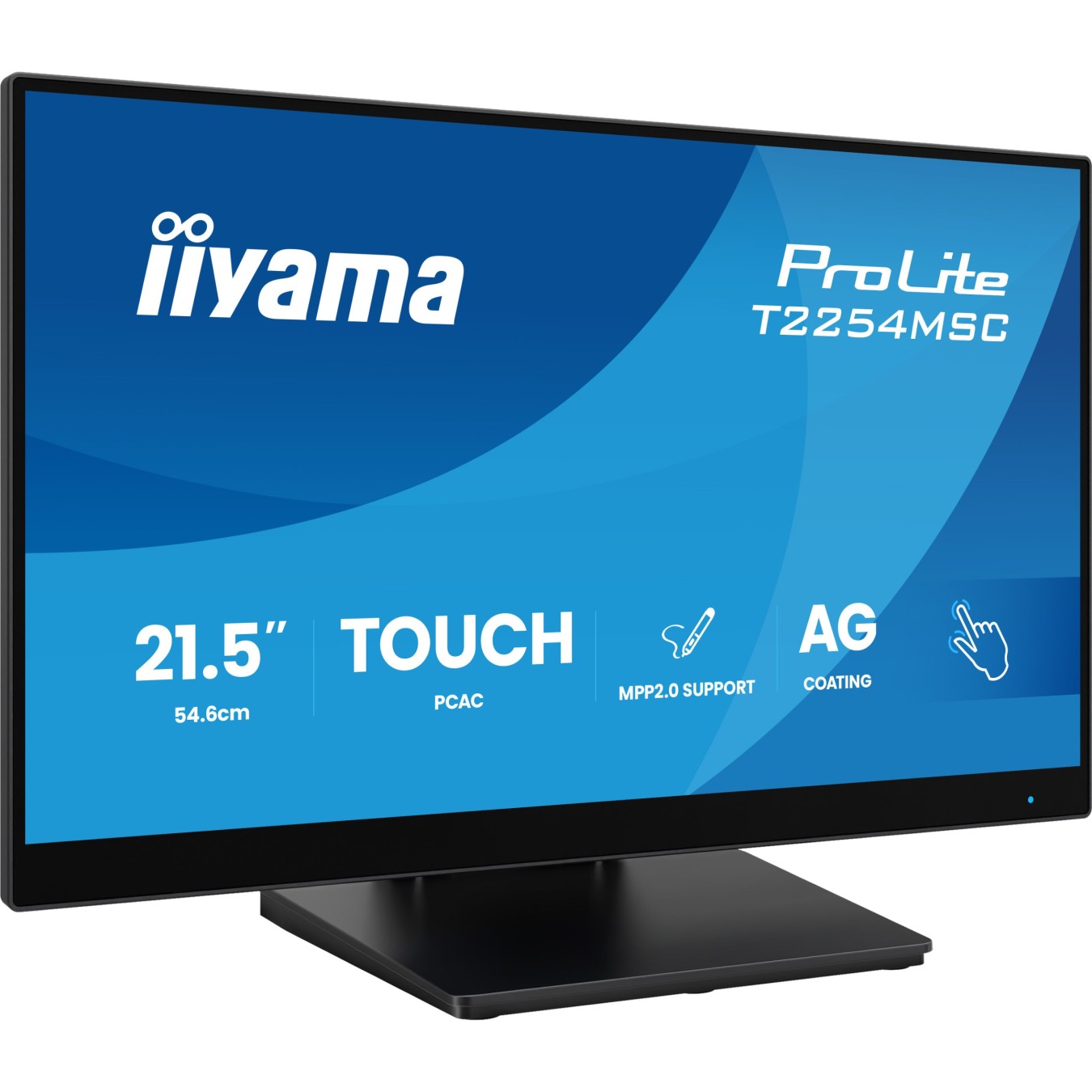 IIYAMA Monitor - T2254MSC-B2AG - 54.6 cm (21.5 in), 16:9, M-Touch HDMI+DP+USB — Buy in Cyprus with Fast Delivery