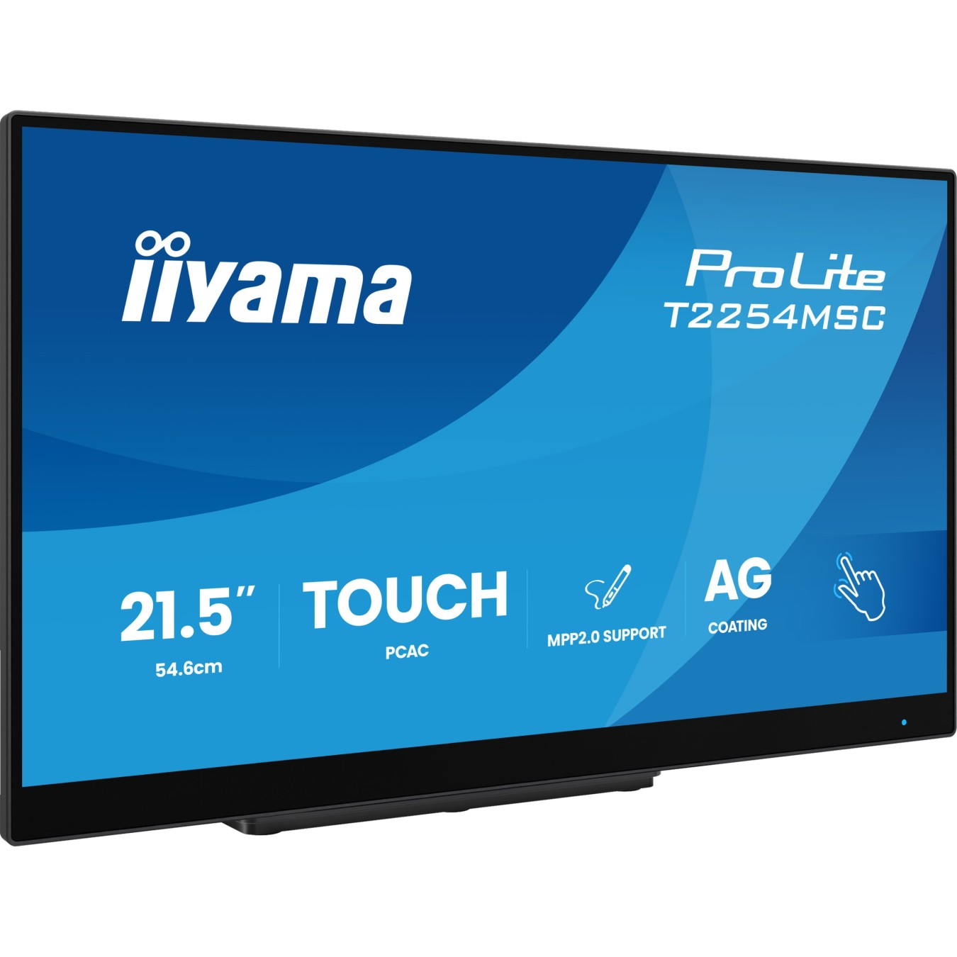 IIYAMA Monitor - T2254MSC-B2AG - 54.6 cm (21.5 in), 16:9, M-Touch HDMI+DP+USB — Buy in Cyprus with Fast Delivery