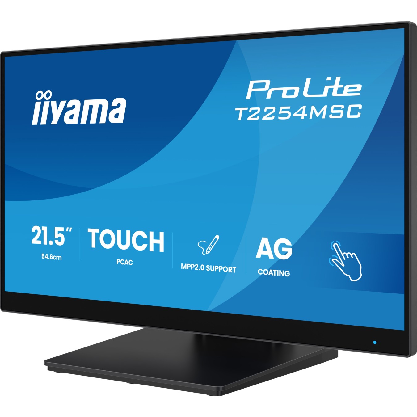 IIYAMA Monitor - T2254MSC-B2AG - 54.6 cm (21.5 in), 16:9, M-Touch HDMI+DP+USB — Buy in Cyprus with Fast Delivery