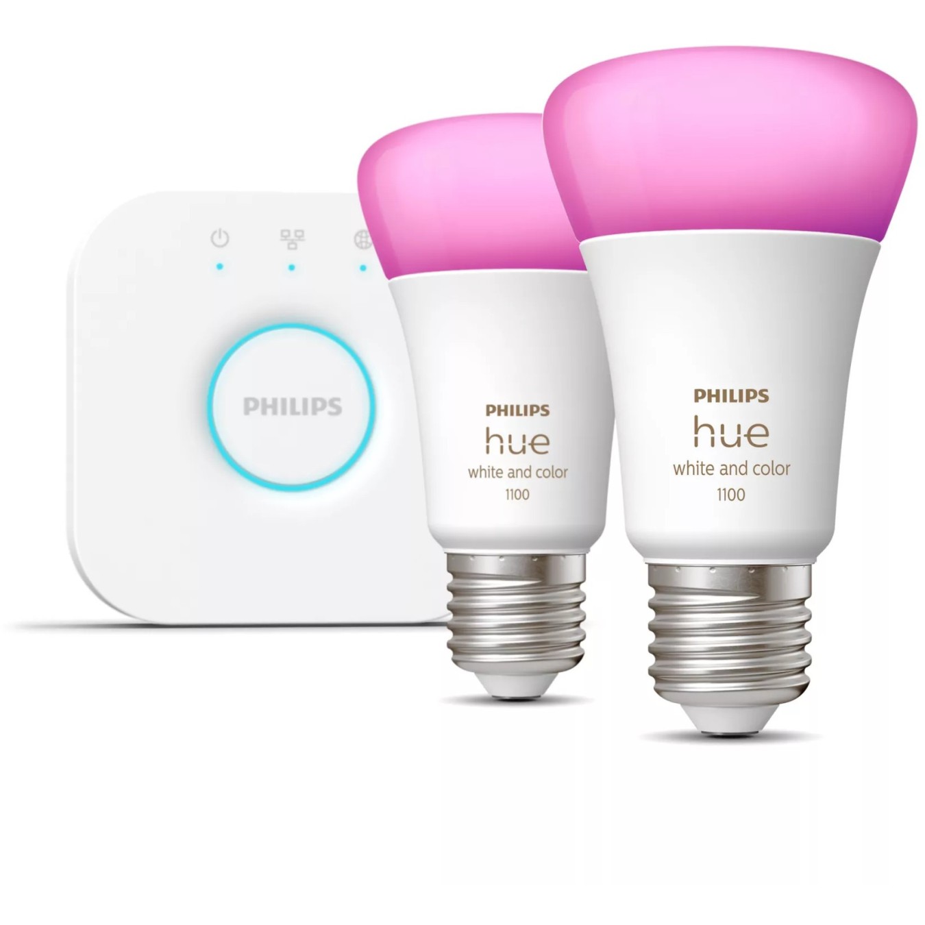 Philips Hue StiWa White & Color Ambiance E27 2-pack Starter Set — Buy in Cyprus with Fast Delivery