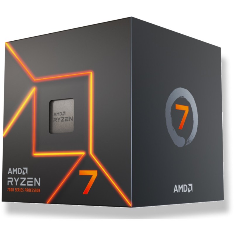 AMD Ryzen 7 7700 8-Core AM5 5.3GHz 65W w/ Wraith Prism (Boxed) — Buy in Cyprus with Fast Delivery
