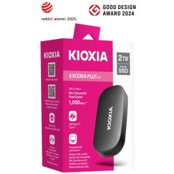 Buy KIOXIA EXCERIA PLUS G2 - 2000GB Portable USB 3.2 Gen2 Type C in Cyprus, Nicosia, Limassol, Larnaka, Pafos
