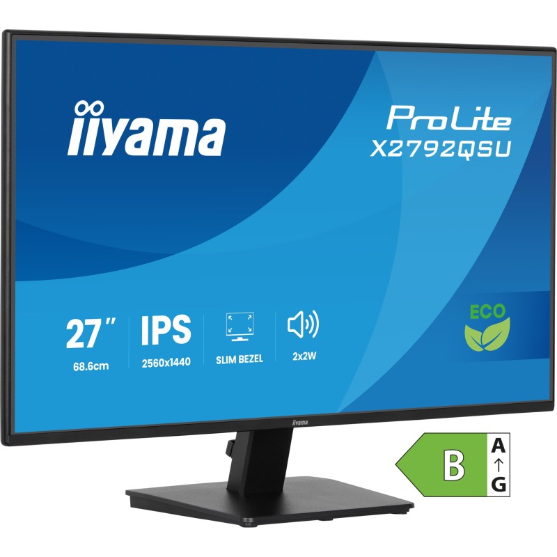 Buy IIYAMA 68.6cm (27') 16:9 HDMI+DP+2xUSB IPS - X2792QSU-B1 - 68.6cm (27'), 16:... in Cyprus, Nicosia, Limassol, Larnaka, Pafos