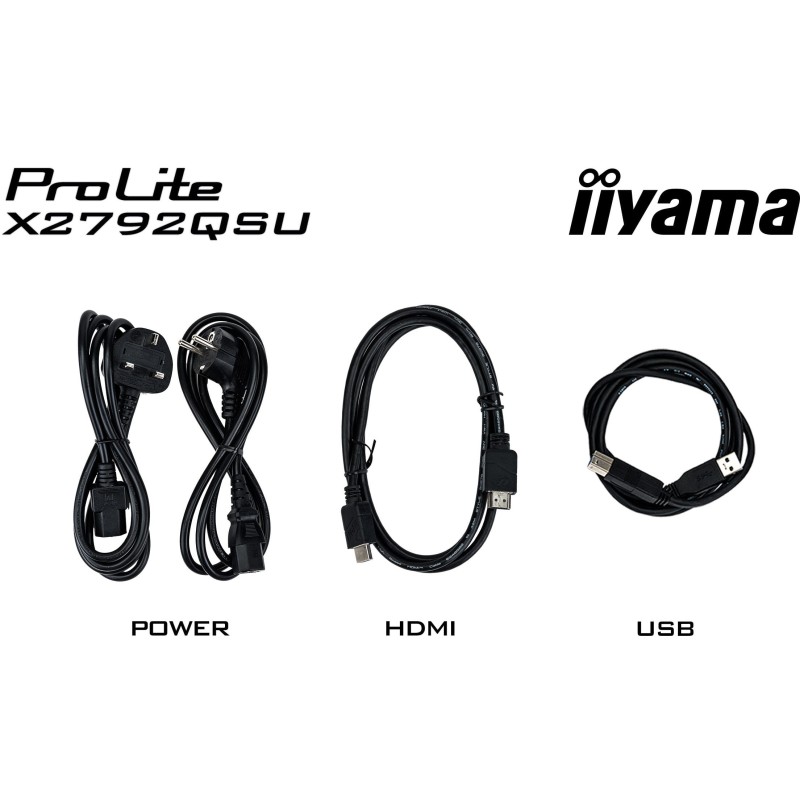 Buy IIYAMA 68.6cm (27') 16:9 HDMI+DP+2xUSB IPS - X2792QSU-B1 - 68.6cm (27'), 16:... in Cyprus, Nicosia, Limassol, Larnaka, Pafos