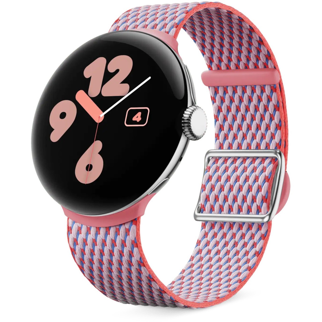 Google Pixel Watch 3 (45mm) - Woven Band - Peony — Buy in Cyprus with Fast Delivery