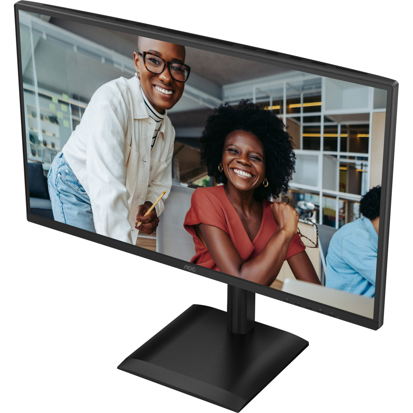 AOC Q27E4U 27" QHD 120Hz IPS USB Hub Monitor - Black (Boxed) — Buy in Cyprus with Fast Delivery